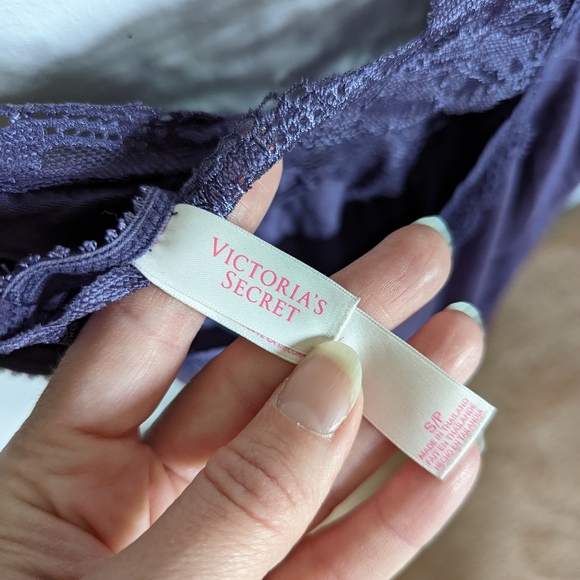 Victoria Secret modal slip lingerie purple size S - Picture 5 of 6